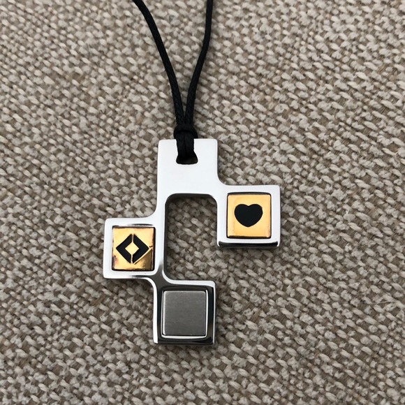 Necklace rope with pendant - Picture 1 of 3